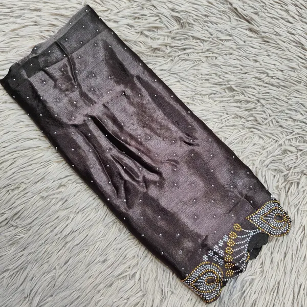 Satin Fabric Heavy Hijabs | HJ06